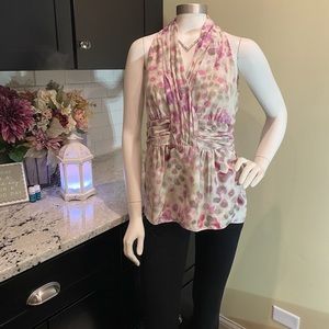 BANANA REPUBLIC HALTER BLOUSE SZ 4